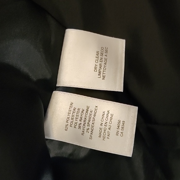 Evan-Picone Size 4 Black Peplum Midi Dress Pleated - Picture 4 of 6